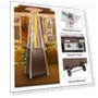 Превью Pyramid Patio Heater, 48000 BTU Glass Tube Propane Heater with Wheels and Cover — Patio Heaters, Hykolity