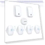 Thumbnail Self Powered Wireless Doorbell with 38 Songs, 100M Range, Waterproof — Kits
