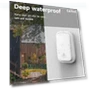 Thumbnail Self Powered Wireless Doorbell with 38 Songs, 100M Range, Waterproof — Kits