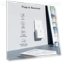 Thumbnail Wireless Doorbell with 1000ft Range, Adjustable Volume, 32 Melodies — Push Buttons, SECRUI