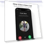 Thumbnail Wireless Video Doorbell Camera with Head-to-Toe View, No Monthly Fees — Smart Home Security, AOSU