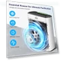 Превью HEPA Air Purifier for Large Rooms — Activated Carbon Air Purifiers, KNKA