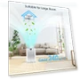 Превью Large Room Air Purifier with HEPA Filter — Activated Carbon Air Purifiers, LuninoHome.com