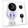 Превью LED Smart Screen UV Toothbrush Cleaner Holder — Toothbrush Holders, Temracha