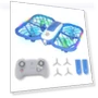 Превью Mini Drone with 5 Lighting Modes — Drones & UAV Technology, UranHub