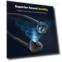 Thumbnail Noise Isolating Wired Earbuds with Microphone — In-Ear Headphones, Jogteg