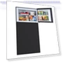 Thumbnail Refrigerator/Freezer with Full-Width Adjustable Glass Shelving — Cooling Solutions, Kenmore