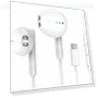 Thumbnail USB C Headphones with Microphone and Volume Control — In-Ear Headphones, BENEWY