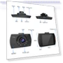 Thumbnail 1080P HD Front Dash Cam Car DVR Video Vehicle Camera — Dashboard Cameras, XGODY