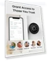 Превью 4-in-1 Smart Door Knob Fingerprint Door Lock — Smart Home Security, GHome Smart