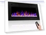Thumbnail Electric Fireplace Wall Mounted and Recessed — Outdoor Fireplaces, BETELNUT