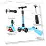 Превью Kick Scooter with Light-Up Wheels — Electric Vehicles, Allek
