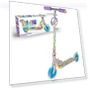 Thumbnail Tie Dye Foldable Scooter with Light Up Wheels — Balance Bikes, Ozbozz