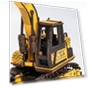 Превью Excavator Engineering Vehicle 3D Wooden Puzzle — Construction Kits, Robotime