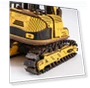 Превью Excavator Engineering Vehicle 3D Wooden Puzzle — Construction Kits, Robotime