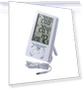 Thumbnail Digital LCD Humidity and Thermometer with Extra Sensor Cable — Home Climate Control