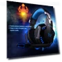 Thumbnail Over-ear Gaming Headset with Mic and LED Light — On-Ear Headphones, KOTION EACH