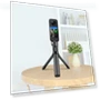 Thumbnail Rotary Handle Desktop Tripod Stand — Monopod Heads, PULUZ