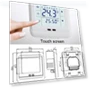 Thumbnail Temperature Regulator Touch Screen Heating Thermostat — Smart Climate Control