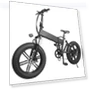Thumbnail 20 Inch Rubber Vacuum Tire Foldable Electric Bike — Electric Self-Balancing Scooters, Mankeel