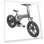 Thumbnail 20 Inch Rubber Vacuum Tire Foldable Electric Bike — Electric Self-Balancing Scooters, Mankeel