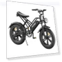 Thumbnail 20 Inch Tire Retro Electric Bike — Electric Self-Balancing Scooters, Happyrun