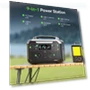 Thumbnail Portable Power Station with Solar Panel Kit — Portable Power Solutions, Ampace