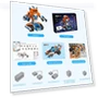 Thumbnail 12-in-1 Robot Building Kit — Interactive Figures & Robots, Apitor
