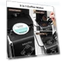 Thumbnail 3 in 1 Single Serve Coffee Machine — Single-Cup Coffee Makers, Mecity