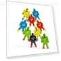 Thumbnail Colorful Wooden Stacking Toy for Kids — Stacking Blocks, Schylling