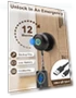Thumbnail Fingerprint Smart Lock Biometric Door Knob — Smart Home Security, Tinewa