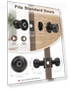 Thumbnail Fingerprint Smart Lock Biometric Door Knob — Smart Home Security, Tinewa
