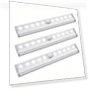 Превью 3pcs Under Cabinet Lights, 10 LED Battery Operated Wireless Motion Sensor Light Indoor — Under-Cabinet Lights