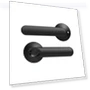 Thumbnail Smart Door Lock with Fingerprint, APP Control, and Key — Keyless Entry, Kadonio