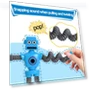 Превью Telescopic Suction Cup Robots Autism Pop Tubes Sensory Fidget Toy — Stress Relievers, COLEGRY