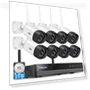 Thumbnail Wireless Security Camera System — Smart Home Security, Hiseeu