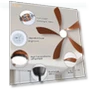 Thumbnail 52" Smart Ceiling Fan with Lights and Remote — Ceiling Fan Wall Controls, Sofucor