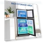 Превью Apartment Size Mini Dorm Fridge with Freezer — Mini Fridges, Zyerch