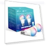 Full Color Changing Dimmable Smart WiFi Bulbs — LED, Kasa Smart