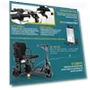 Превью Lightweight Folding Scooter — Mobility Scooters, mujo-24V