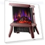 Thumbnail 18" Panoramic Window Electric Wood Stove Fireplace with Flame Effect — Electric Heating Solutions, SheerAIRE