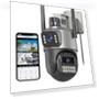 Превью Dual Lens Outdoor Security Camera — Security Cameras, GUOANVISION