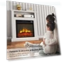Thumbnail Electric Fireplace with Mantel — Electric Heating Solutions, ROVSUN
