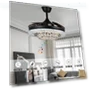 Thumbnail Modern Smart Ceiling Fan with Lights and Bluetooth Speaker — Ceiling Fan Wall Controls, Fandian