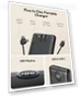 Thumbnail Portable Charger with Built-in Cables and AC Wall Plug — Charging Solutions, VRURC