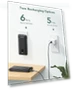 Thumbnail Portable Charger with Built-in Cables & Wall Plug — Mobile Power Solutions, Charmast