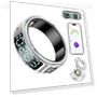Превью Smart Ring Health with LED Display Screen — Smart Rings, SSPATIOS