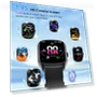 Thumbnail Smart Watch with HD Curved Screen — Smartwatches, Shenzhen modu Acoustic Technology Co., Ltd