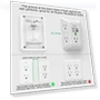 Thumbnail Surge Protector with 5 Outlet Extender and 4 USB Charging Ports — Power Solutions & Surge Protection, QINLIANF