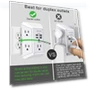 Thumbnail Surge Protector with 5 Outlet Extender and 4 USB Charging Ports — Power Solutions & Surge Protection, QINLIANF